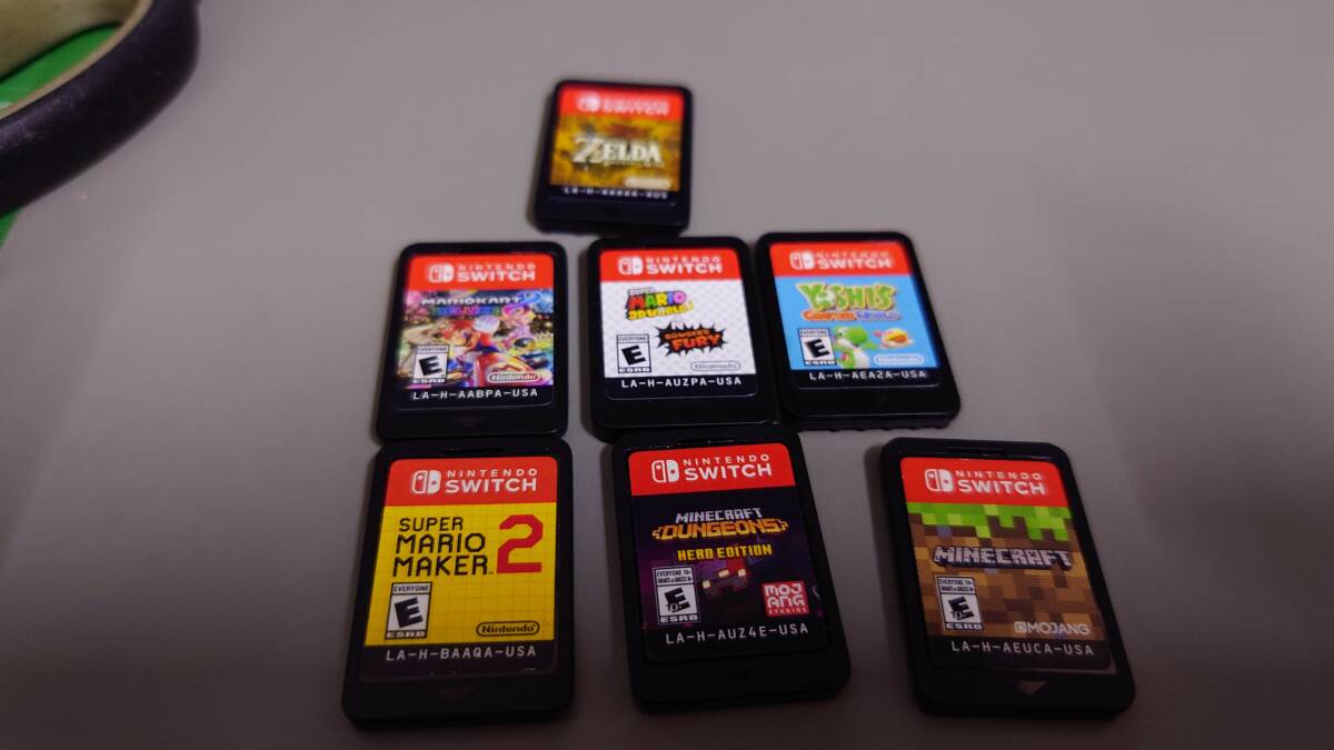 (海外版)Nintendo Switch ソフトのみ 7本_画像1