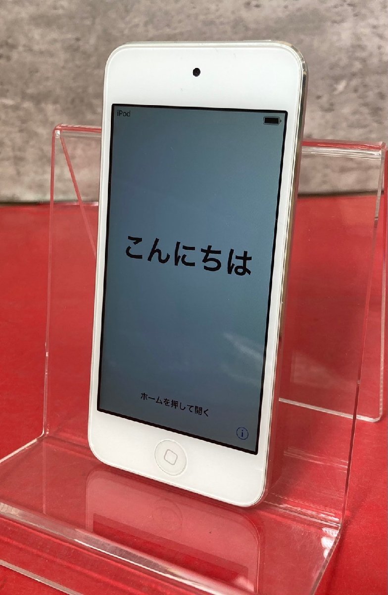1円～　Apple iPod touch 第6世代 / 16GB / シルバー / iOS 12.5.7 / 4インチ (1136×640) / Wi-Fi / バッテリー 100%_画像1