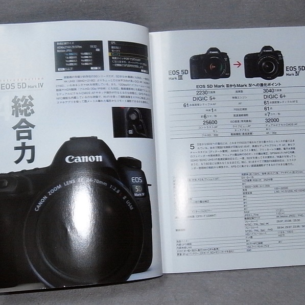 本●キヤノンEOS 5D Mark Ⅳ スーパーブック　CAPA特別編集_画像2