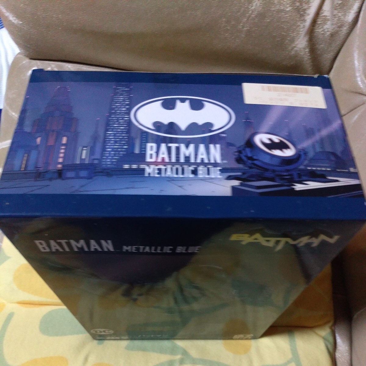 新品未開封 システムサービス 全力造形フィギュア DC BATMAN バットマン　メタリック　ブルー　フィギュア　_画像5