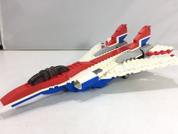 WS42　LEGO　レゴ　4953　クリエイター・ジェット機　※組み立て済み　80_画像2