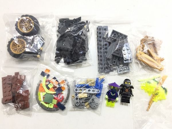 WS115　LEGO　レゴ　70733　ニンジャゴー ダブルブラスターバイク　※説明書破れ　60サイズ_画像2