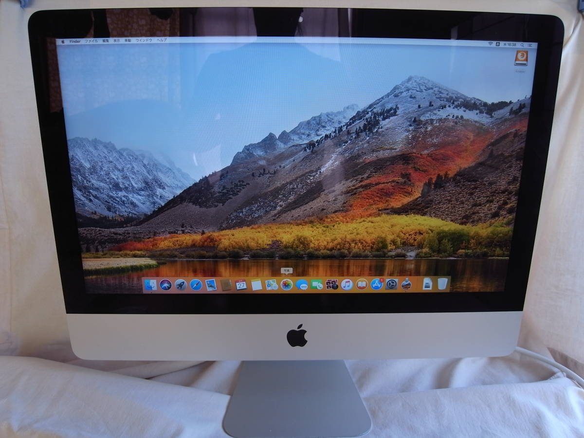 iMac Late2013 A1418【21.5inchFHD/Webカメラ/Core i5/メモリ8GB/大容量HDD1TB】無線マウス+キーボード付_画像1