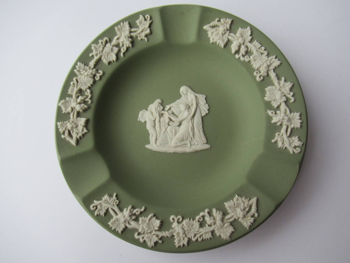 英国 Wedgewood ジャスパーグリーン Trinket Dish／小物入れ 4種の画像3