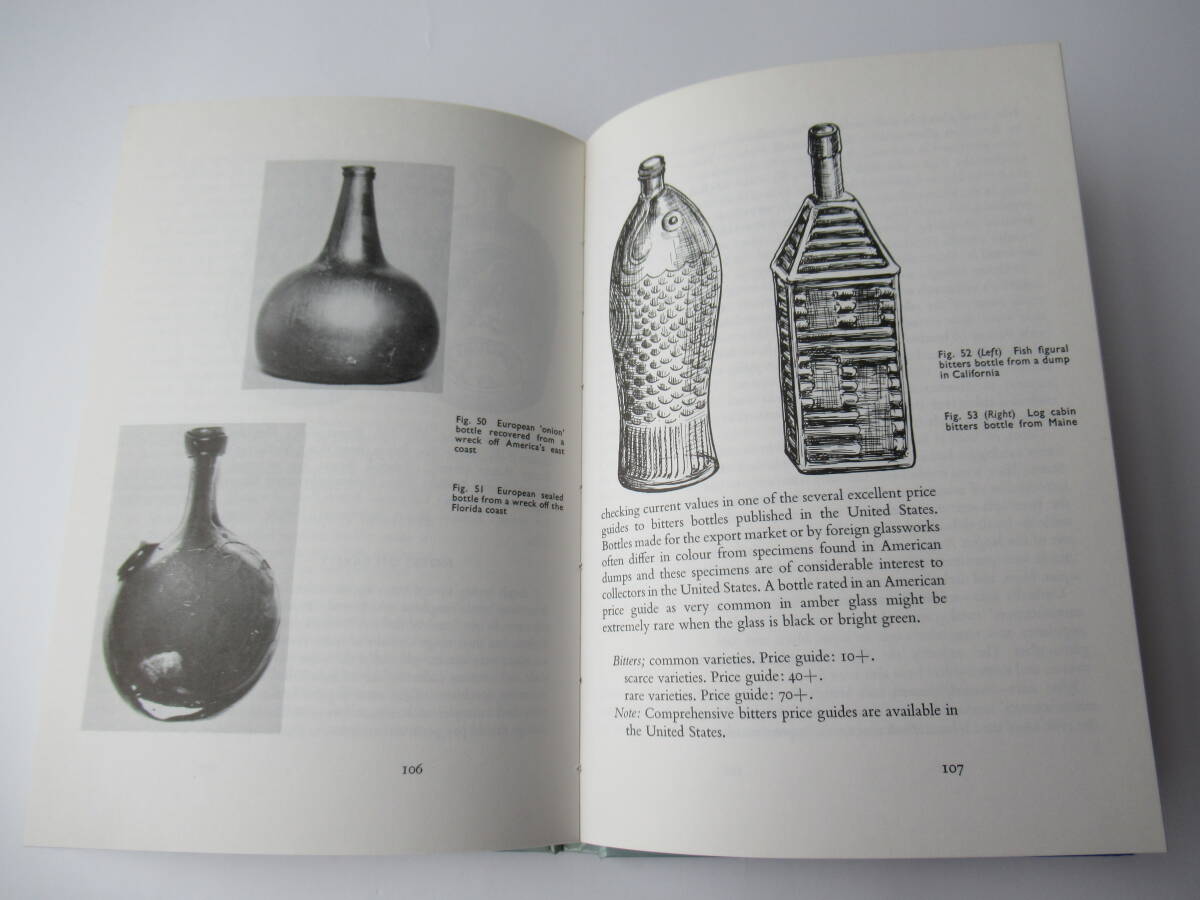 英国　古本　世界のアンティークボトルのコレクターズガイドブック　1975年出版_画像9