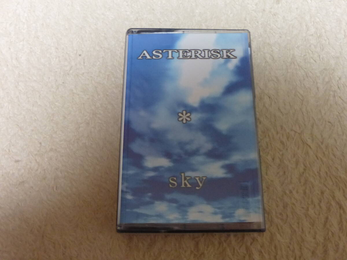 ジャパメタっぽい デモテープ asterisk sky 1曲入り 歌詞掲載されてます 女性ぼーかるの画像1