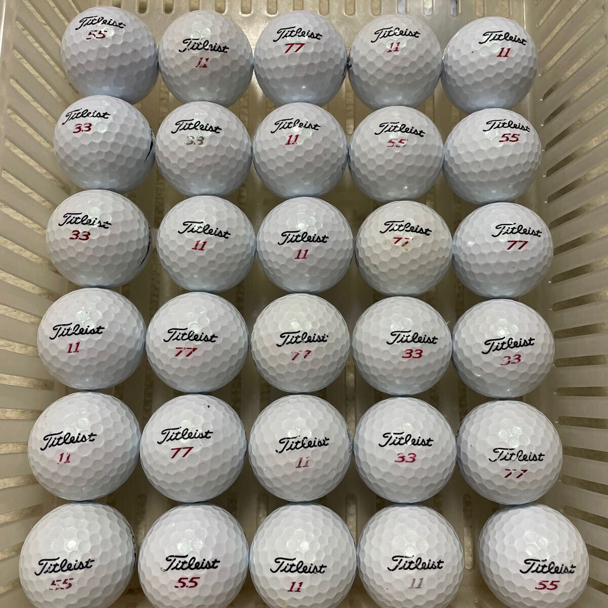 タイトリスト VG3ロストボール 30個　Titleist VG3タイトリスト _画像1