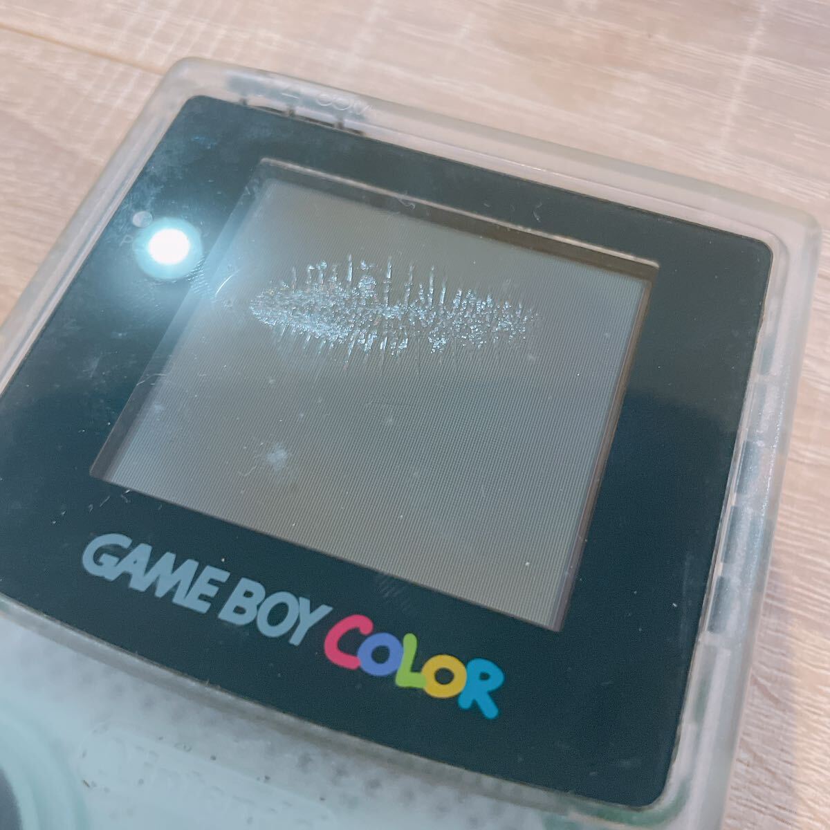 ゲームボーイカラー CGB-001 任天堂 Nintendo GBC スケルトン ニンテンドー GAMEBOY COLOR _画像5