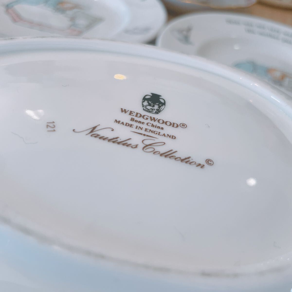 WEDGWOOD ウェッジウッド PETER RABBIT ピーターラビット HANDPAINTED 食器 セット _画像8