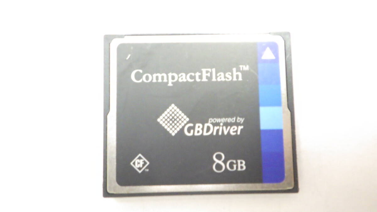 新入荷　TDK　コンパクトフラッシュ　CF 8GB　中古動作品_画像1