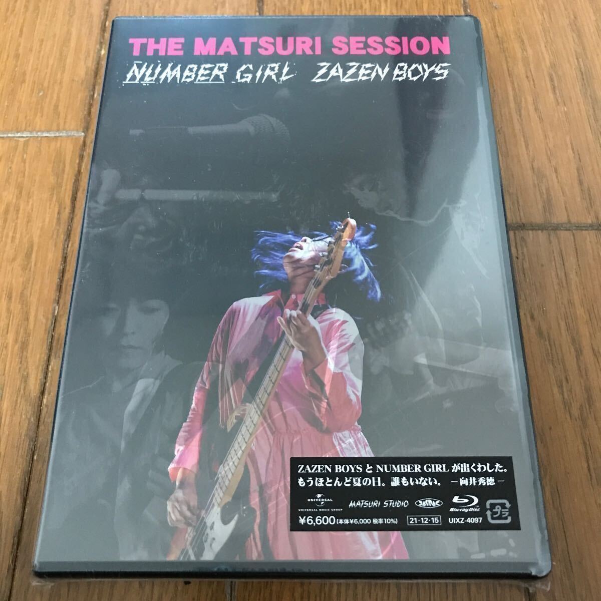 NUMBER GIRL ZAZEN BOYS / THE MATSURI SESSION Blu-ray новый товар нераспечатанный номер девушка 