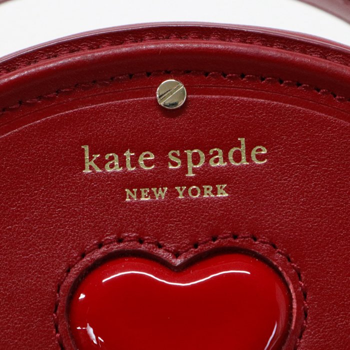 ケイトスペード Kate Spade トゥルーリー 3D メールボックス ハンドバッグ レザー パテント PXR00325 中古 may21012の画像7