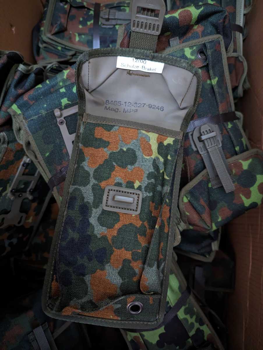 ドイツ連邦軍 ドイツ軍 MP2 MP5 MP7 マガジンポーチ フレックターン 実物放出品 システム95 デッドストック 新品 UZIの画像5