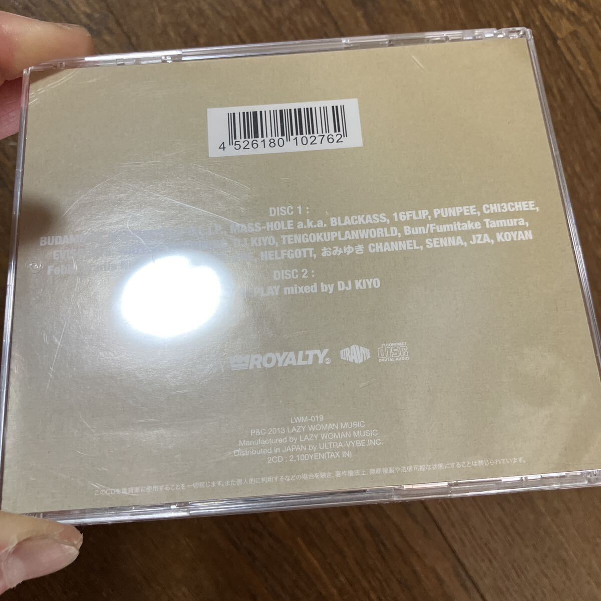 【送料無料 CD2枚組】 DJ KIYO 『LAZY REPLAY』 BUDAMUNK MASS-HALL 16FLIP PUNPEE EVISBEATS BUSHMIND LAZY WOMAN MUSIC ROYALTYの画像10