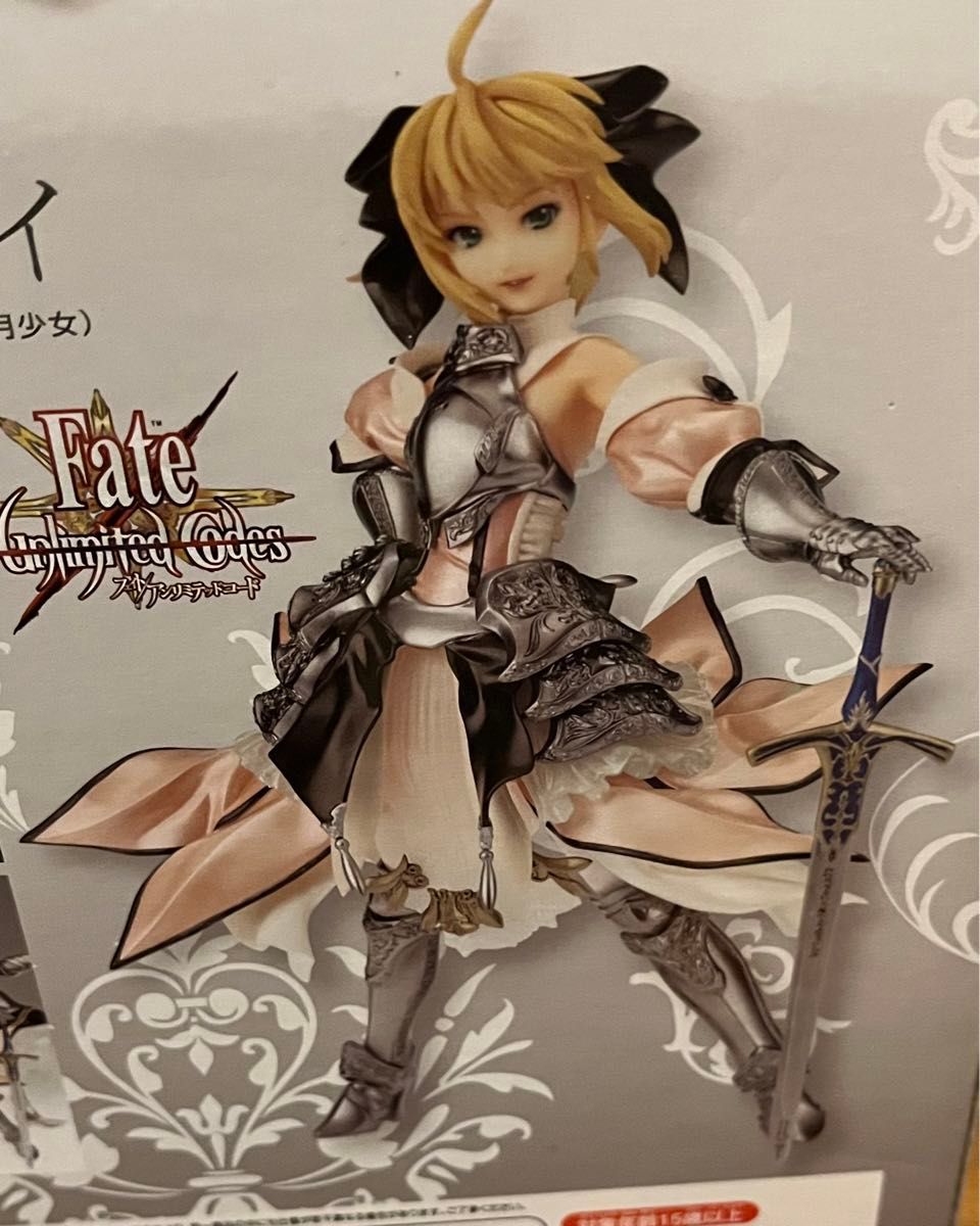 モノクロームリリィの色紙 1円〜 未開封 アルター 1/8 Fate/unlimited codes セイバー・リリィ
