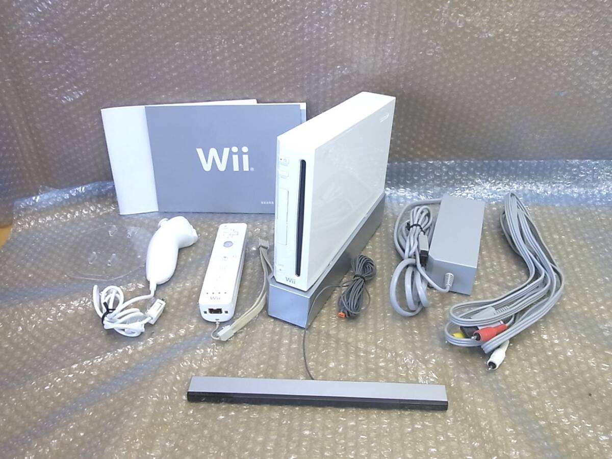 Wii 任天堂 2台セット 白・黒 起動確認済み_画像7