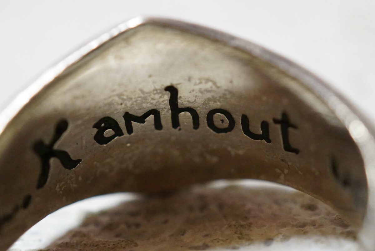 895 LONE ONES/ロンワンズ LEONARD KAMHOUT/レナードカムホート シルバー リング 指輪 ヴィンテージ アクセサリー アンティーク 装飾品の画像5