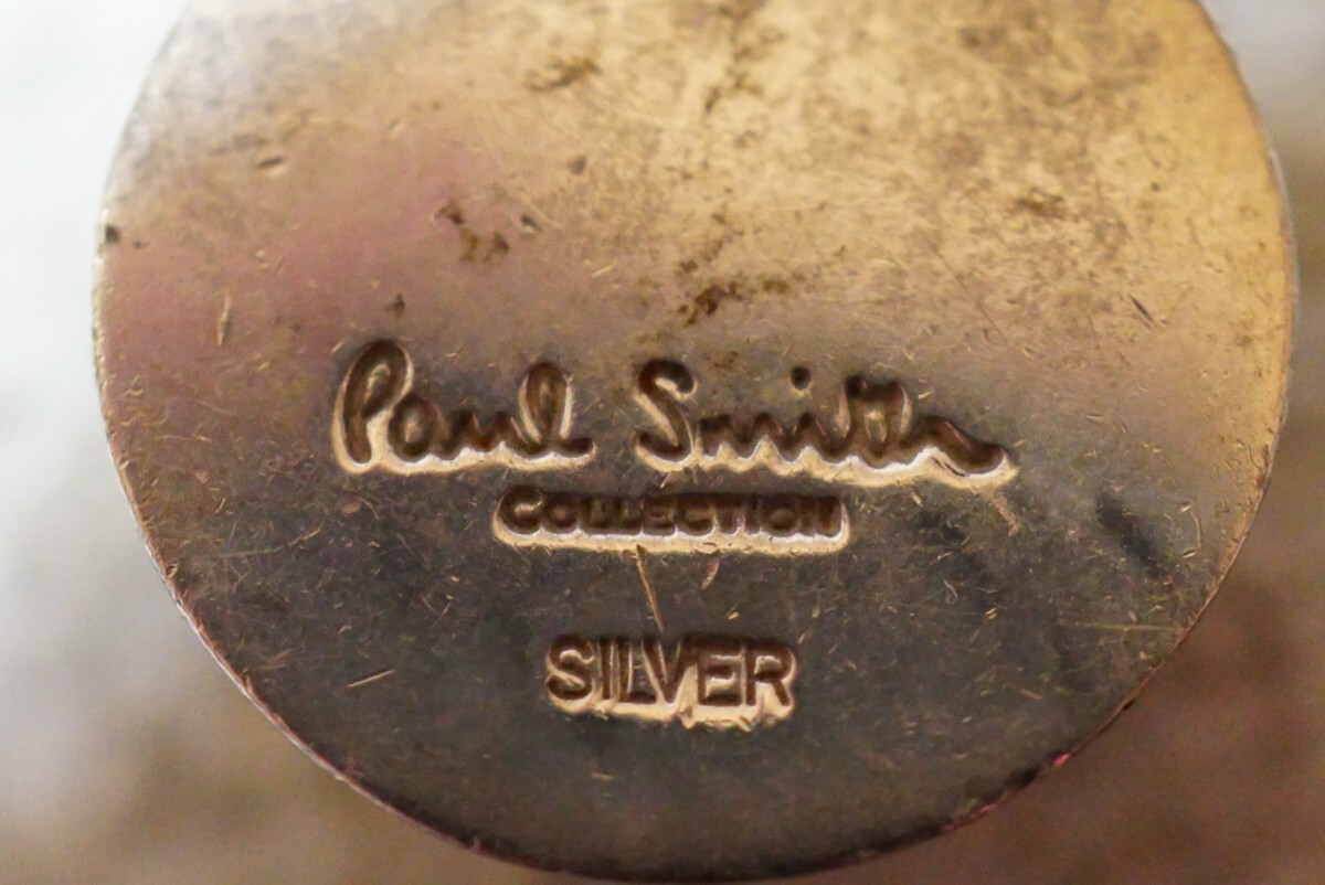 1089 Paul Smith/ポール・スミス 海外製 シルバー ペンダント ネックレス ヴィンテージ アクセサリー SILVER刻印 アンティーク 装飾品の画像3