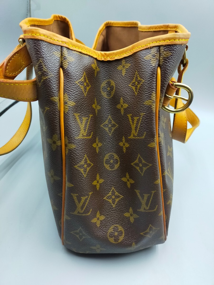 ☆LOUIS VUITTON M51154 バティニョール・オリゾンタル モノグラム トートバッグ ショルダーバッグ ルイヴィトン_画像3