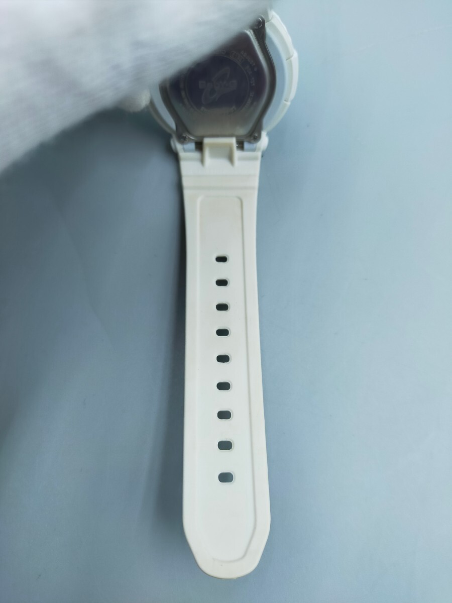 ○CASIO Baby-G 5194 BGA-131 ホワイト アナログ腕時計 カシオ ベビーG_画像6