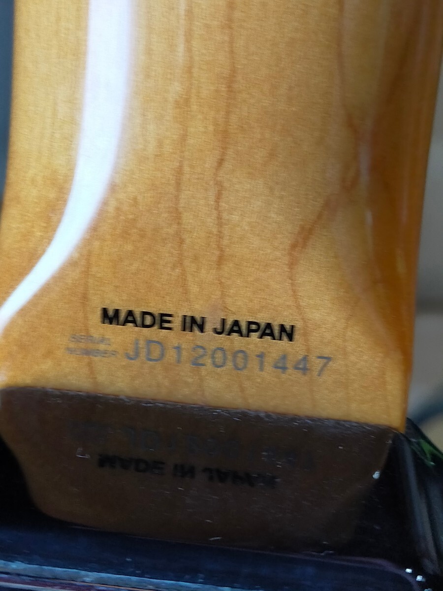 ☆Fender JAZZ MASTER Made in Japan フェンダー ジャズマスター 日本製 エレキギター※ヘッド割れありの画像8
