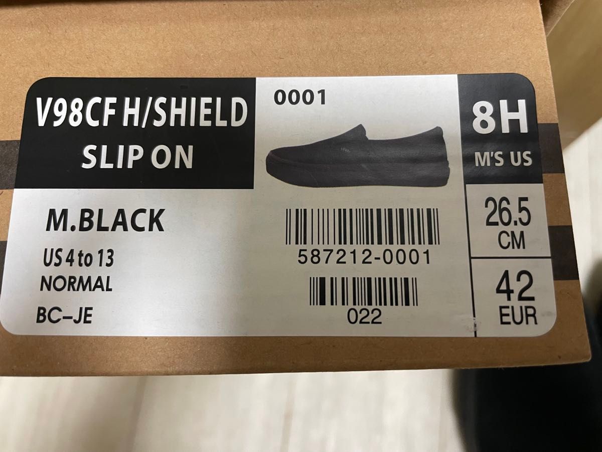 VANS スリッポン shokunin 職人 26.5 V98CF H/SHIELD