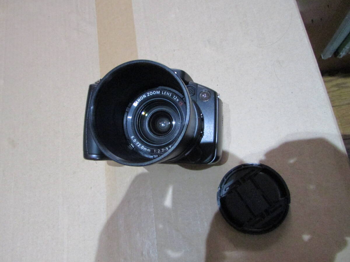 Canon キヤノン PowerShot S5 IS 新品SD32GB付き 　中古_画像3
