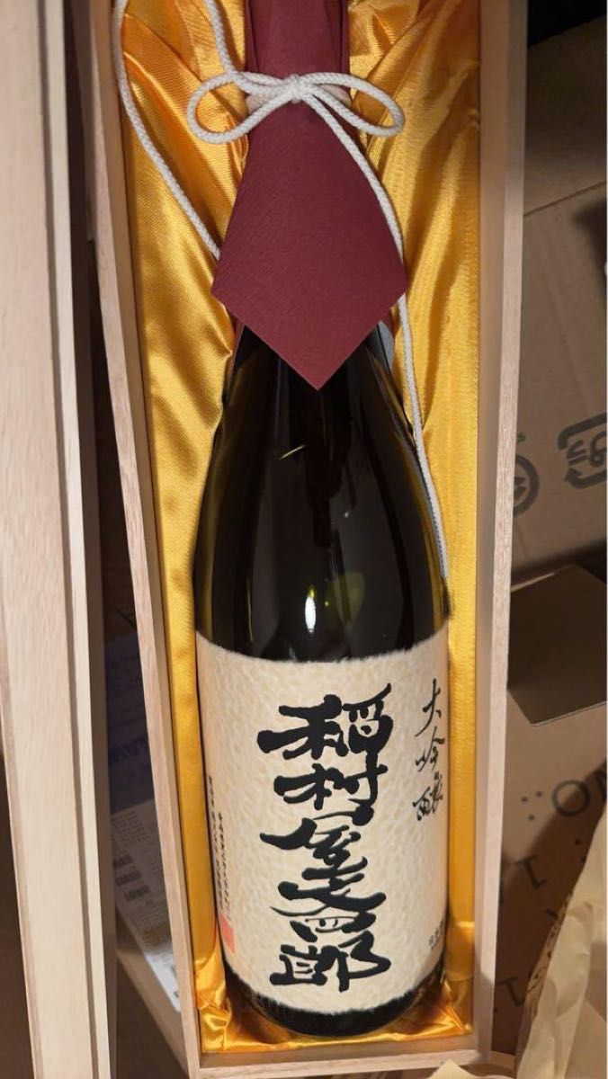 山田錦 大吟醸　化粧箱あり稲村屋文四郎1800ml 精米歩合 40％