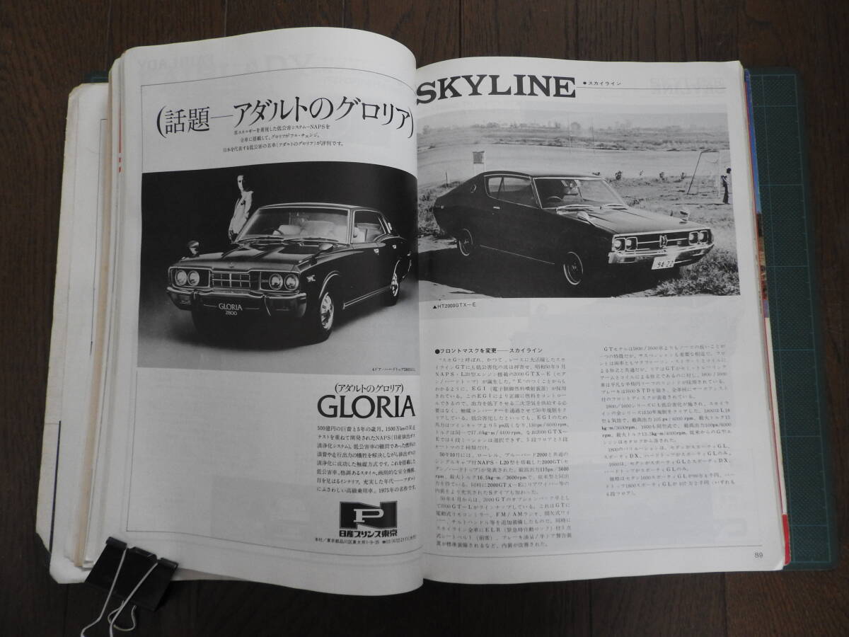 1976 year ( Showa era 51 year )[ new car album \'76 domestic production car special collection ] no. 21 times Tokyo Motor Show ( veil ....\'76 new model )[ day . automobile newspaper company issue ]