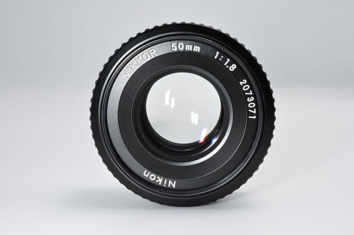 【極上美品】ニコン Nikon Ai-s AIS 50mm F1.8 パンケーキレンズ 単焦点 Fマウント Ai-S_画像6