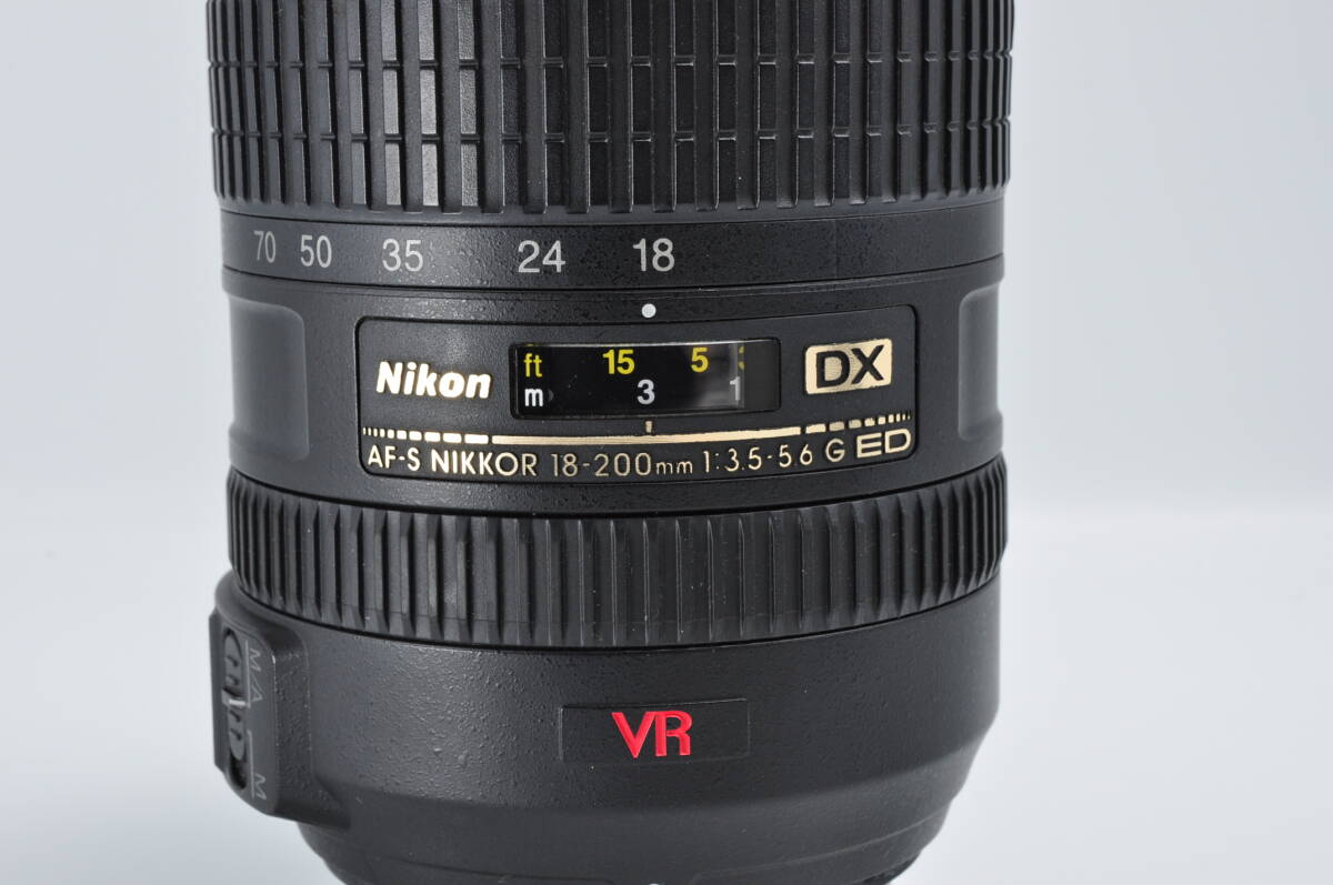 【美品】Nikon ニコン AF-S NIKKOR 18-200mm F3.5-5.6G ED DX VR #0154_画像9