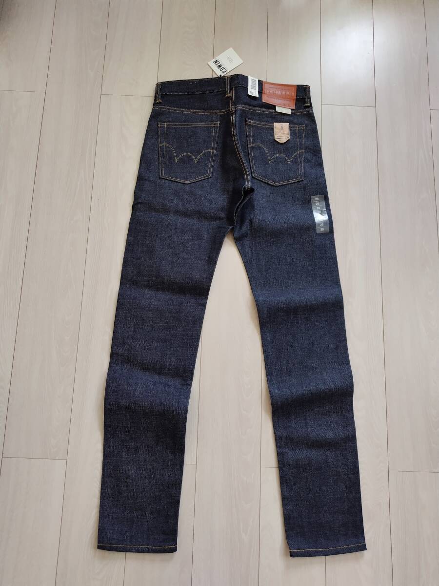 EDWIN エドウィン E CLASSIC REGULAR TAPERED リジッド W29 レギュラーテーパード　未使用　新品　赤耳　希少 _画像2