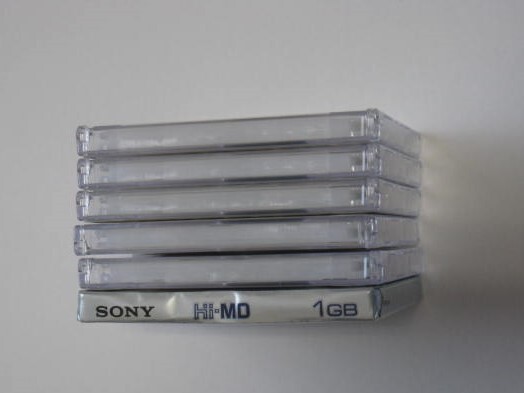 送料無料！未開封CD　6枚組　ソニー（SONY）MDディスク　HI-MD 1G（1枚）+TDK（CLEF・80分）（5枚）_画像6