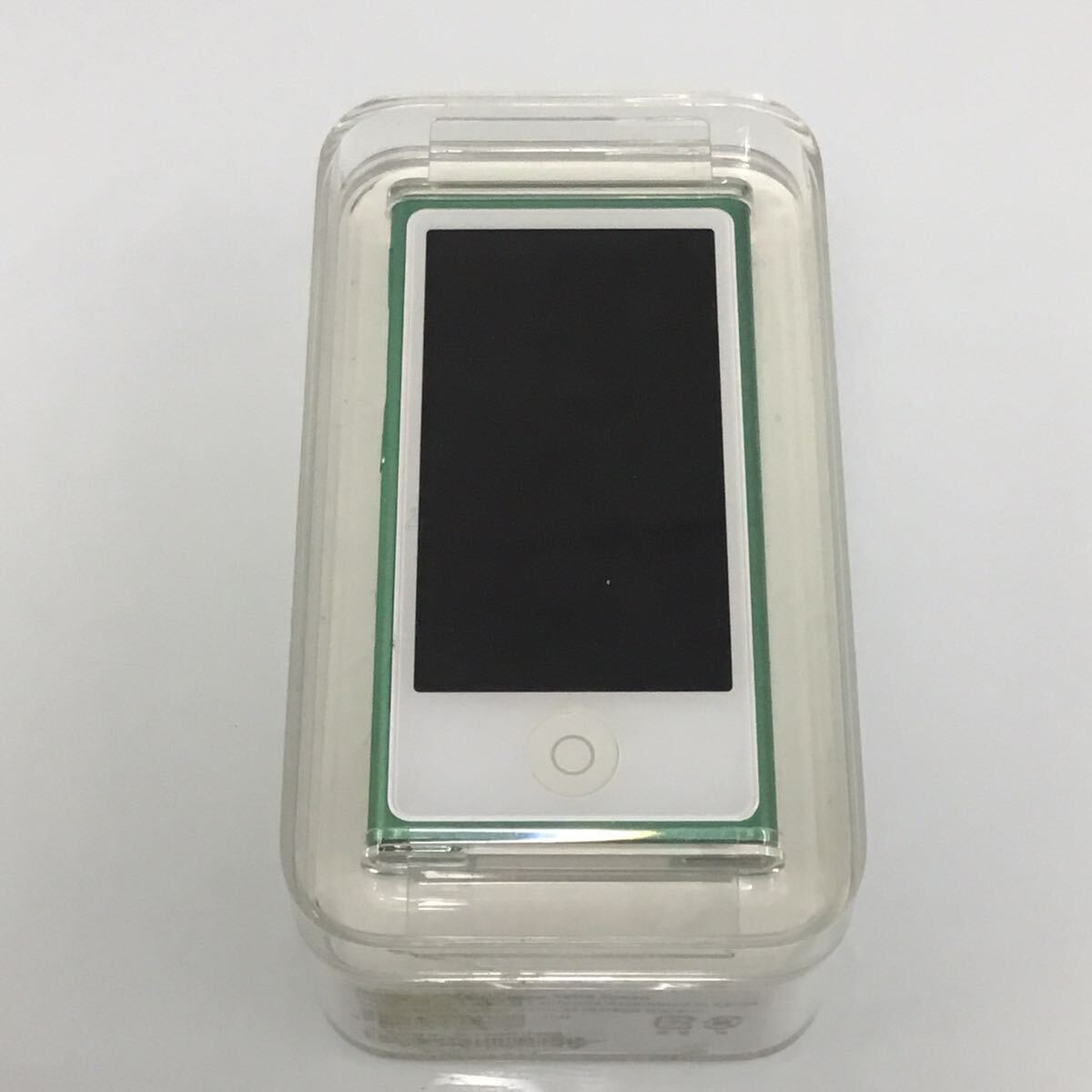 ※【iPod nano/Apple】グリーン 16GB 通電確認済MD478J/A 本体 箱付き 第7世代 アイポッドナノ_画像1