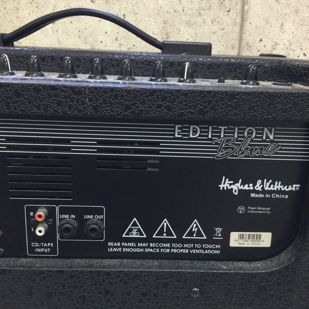 ◎【Hughes&Kettner/ヒュースアンドケトナー】60-DFX EDITION BLUE エディションブルー ギターアンプ アンプ コンボ 2016年製 現状品_画像5