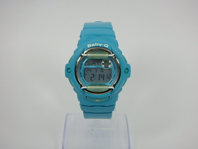 【1180】☆CASIO　カシオ　Baby-G BG-169R ブルー　稼働品 ☆_画像1