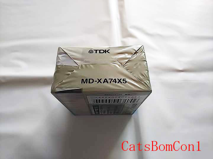 [未開封] MD ミニディスク 5枚パック TDK XA 74 日本製 MD-XA74X5 1_画像6