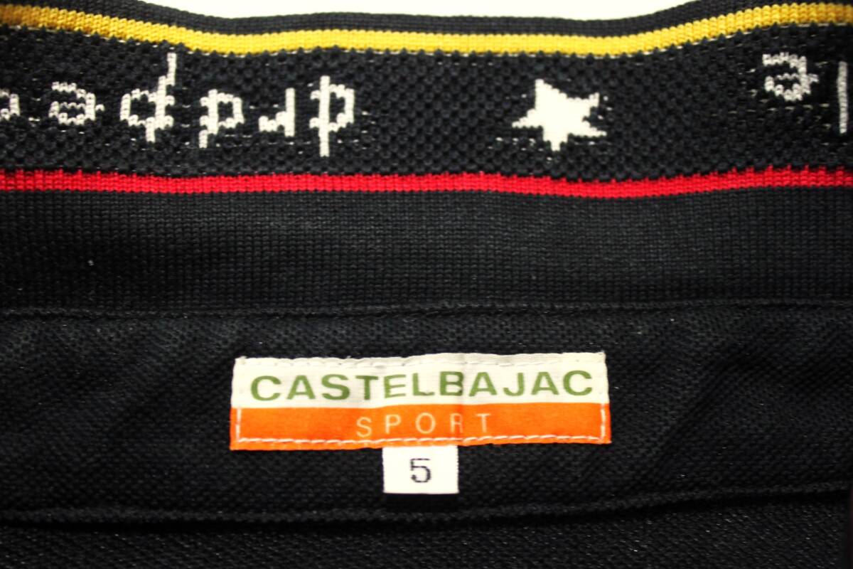 ◆CASTELBAJAC SPORT カステルバジャック◆長袖 ハーフジップ かのこポロシャツ:5_画像8