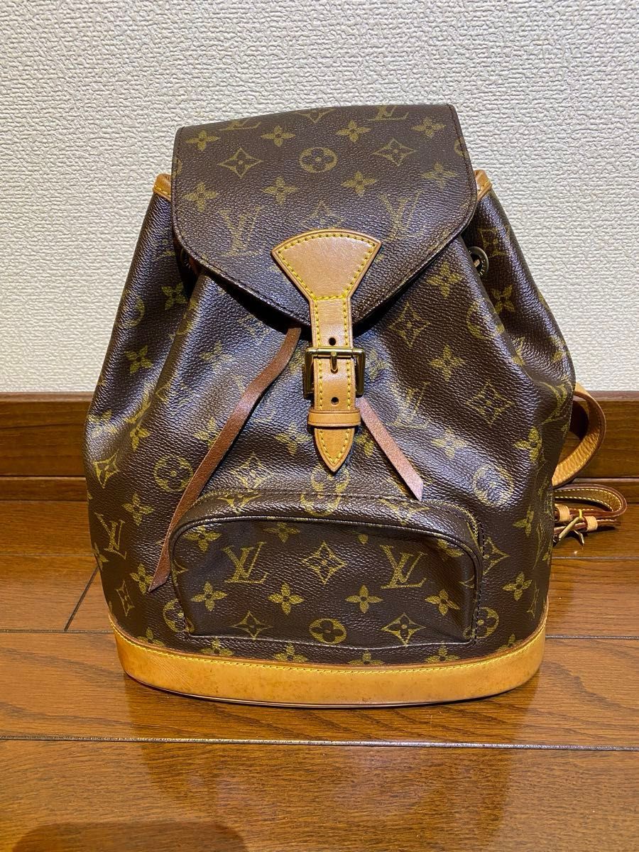 ルイ ヴィトン Louis Vuitton モンスリ MM デイパック リュック モノグラム ブラウン M51136 レディース