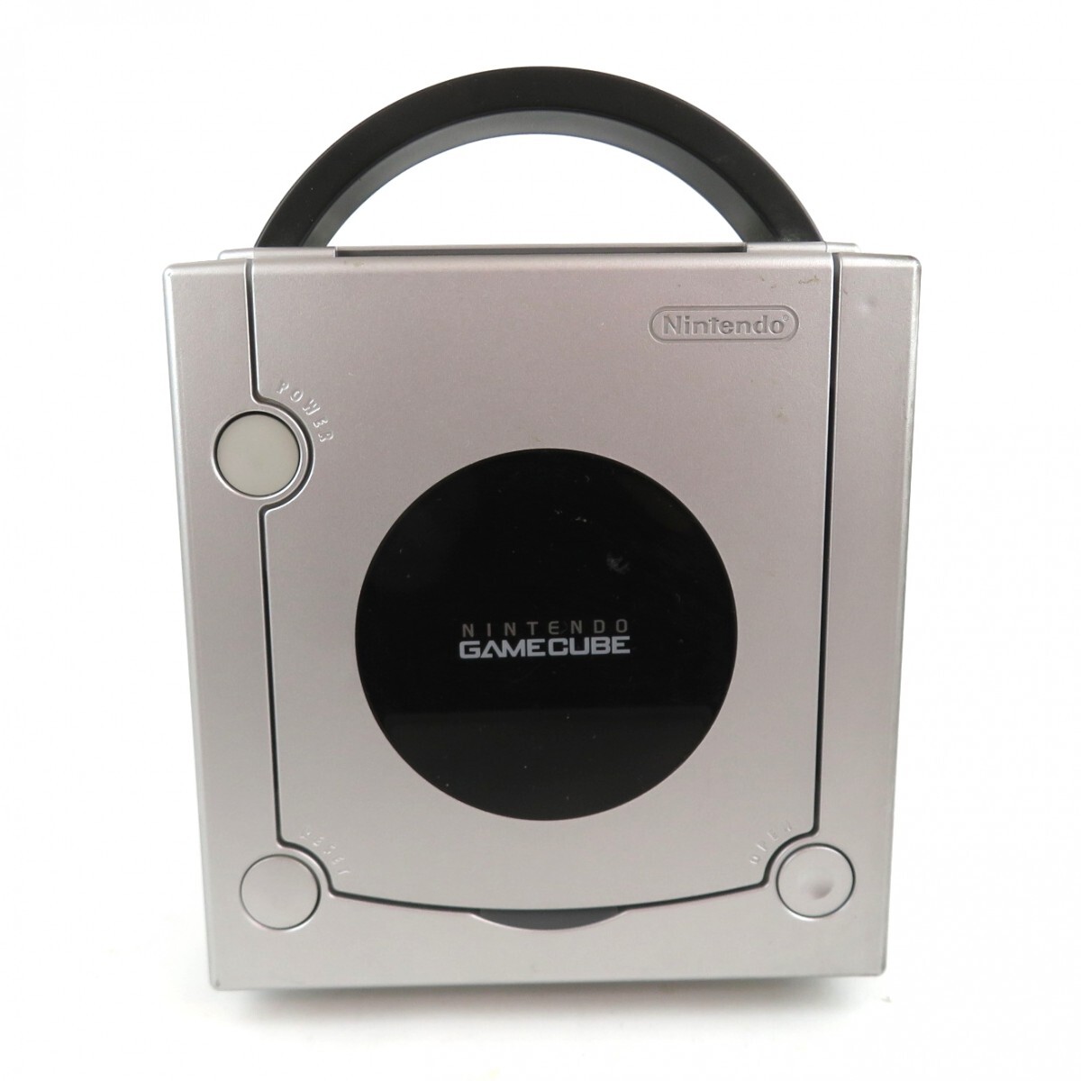 任天堂 GAMECUBE ゲームキューブ DOL-001（JPN) シルバー 本体 ACアダプタ 外箱付 0402-014_画像2