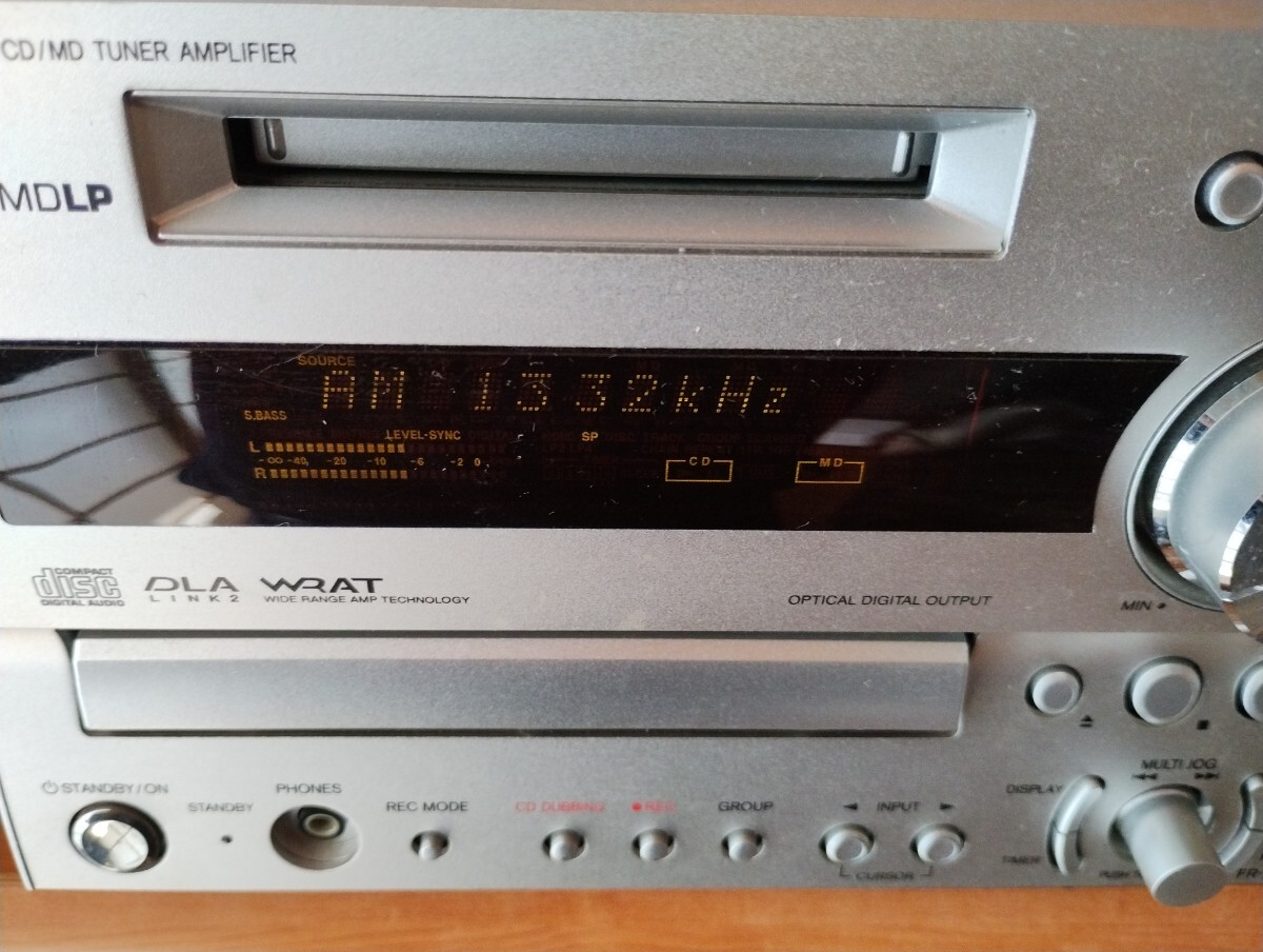 ONKYO オンキョー FR-S7GX(D)MD CD ミニコンポ オーディオ機器 箱付の画像8