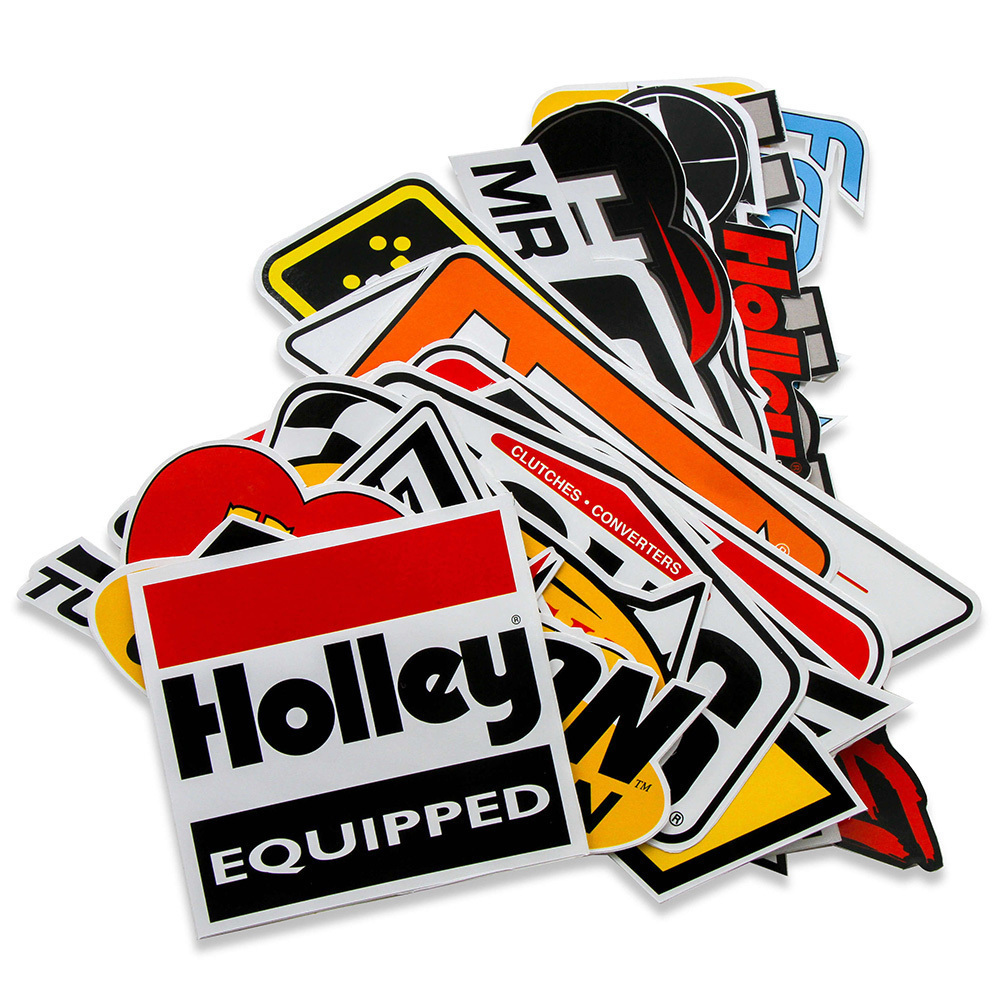 Holley ホーリー ステッカー アソート 24ブランド NOS MSD EARL'S ACCEL DIABLOSPORT 等 ガレージの壁や工具箱に貼って楽しめるUSデザインの画像3