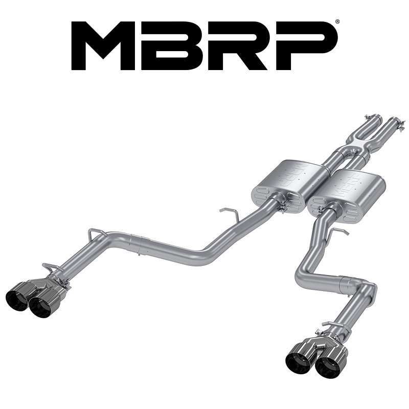 MBRP 2015-2024 ダッジ チャレンジャー 3.6L V6 CAT-BACK エキゾースト 正規品_画像1