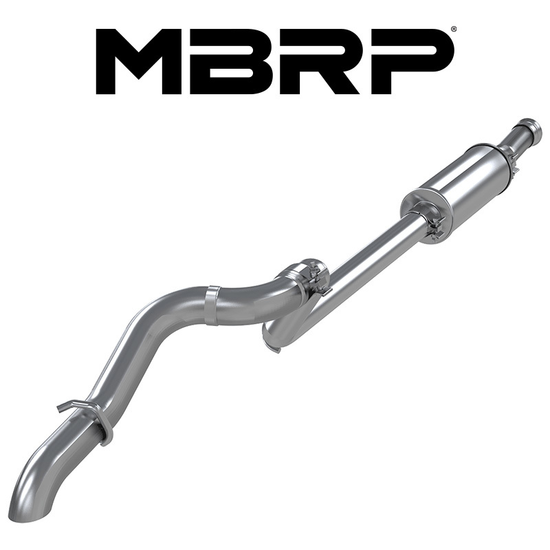 MBRP 2018-2024 ジープ ラングラー JL 2ドア 4ドア アンリミテッド 2.0L 3.6L キャットバック エキゾースト 正規輸入品_画像1