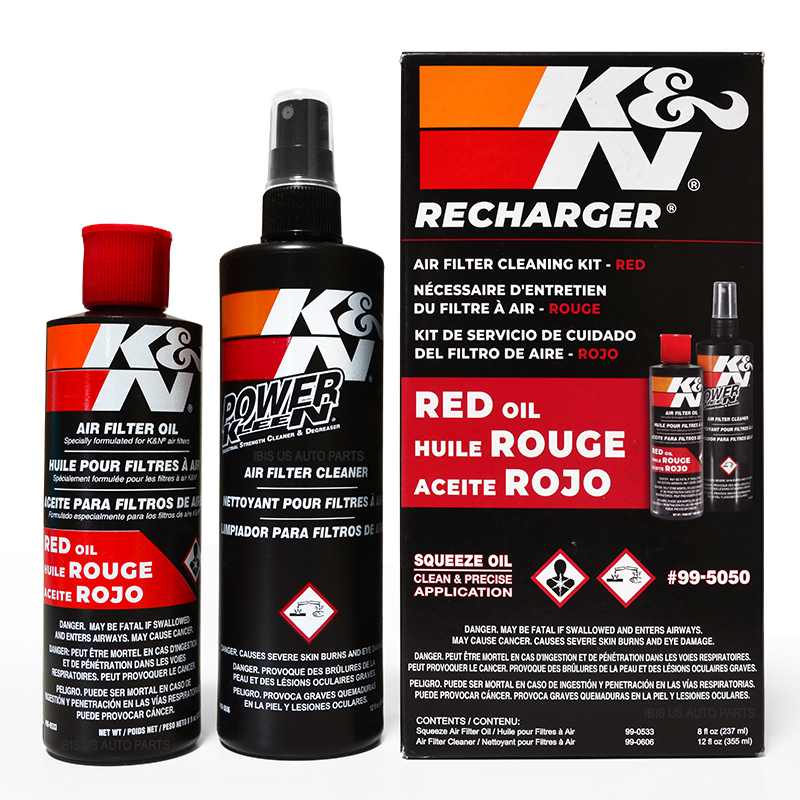 K&N エア フィルター クリーニング メンテナンス キット RECHARGER AIR CLEANING KIT 99-5050_画像2