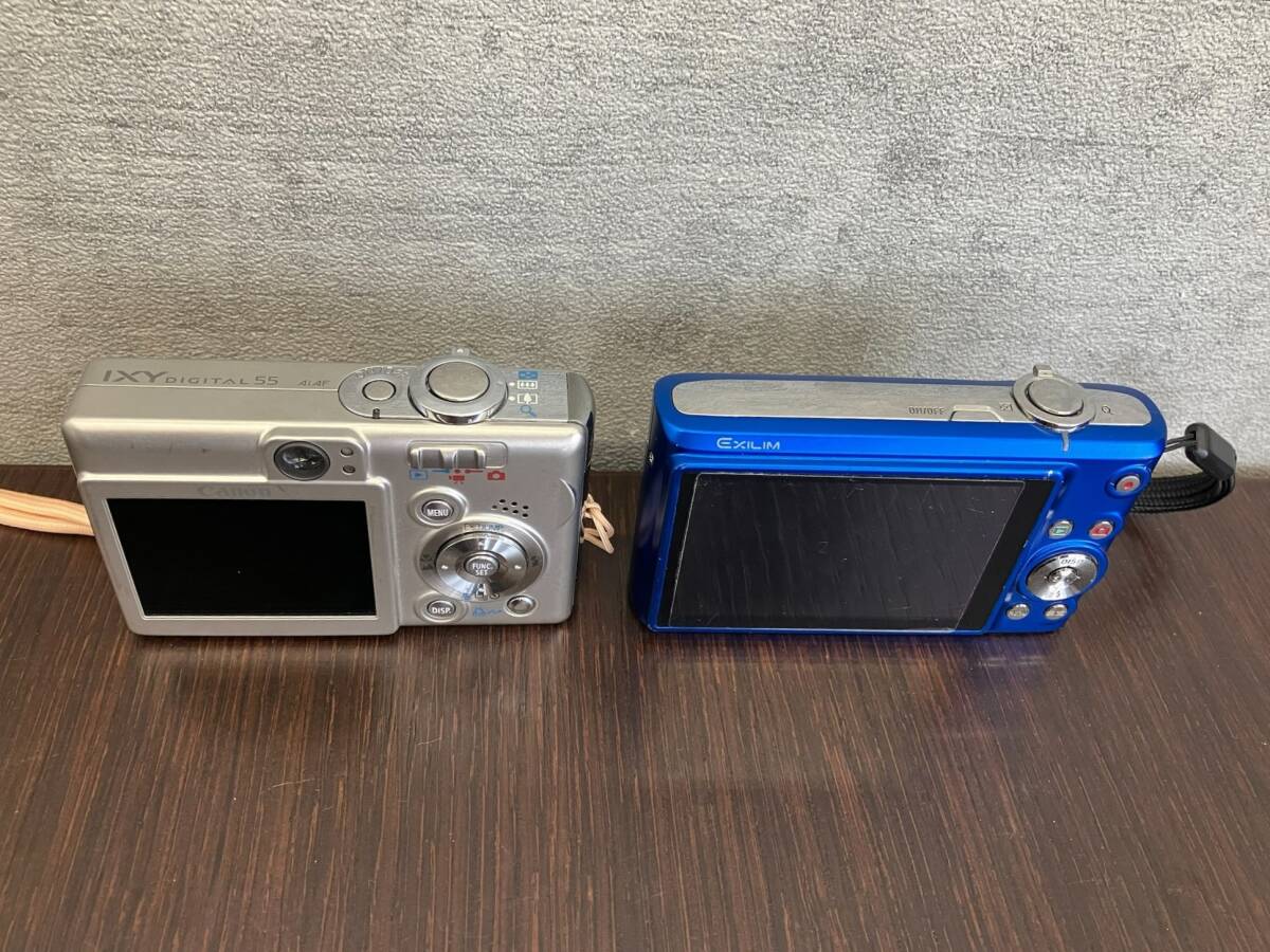 ◇◆#3915A CASIO EXILM EX-Z100 Canon IXY DIGITAL PC1150 2台おまとめ デジカメ デジタルカメラ 現状保管品◆◇_画像4