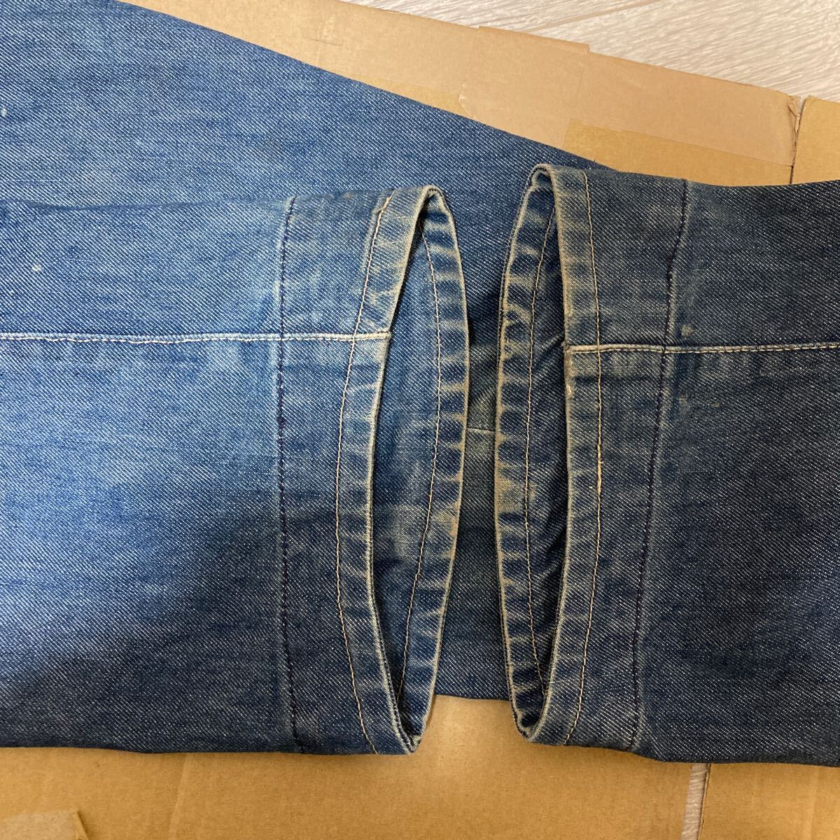 D-1231 Levi's リーバイス 00's オールド デニムパンツ W30 立体裁断 ジーンズ ジーパン_画像6