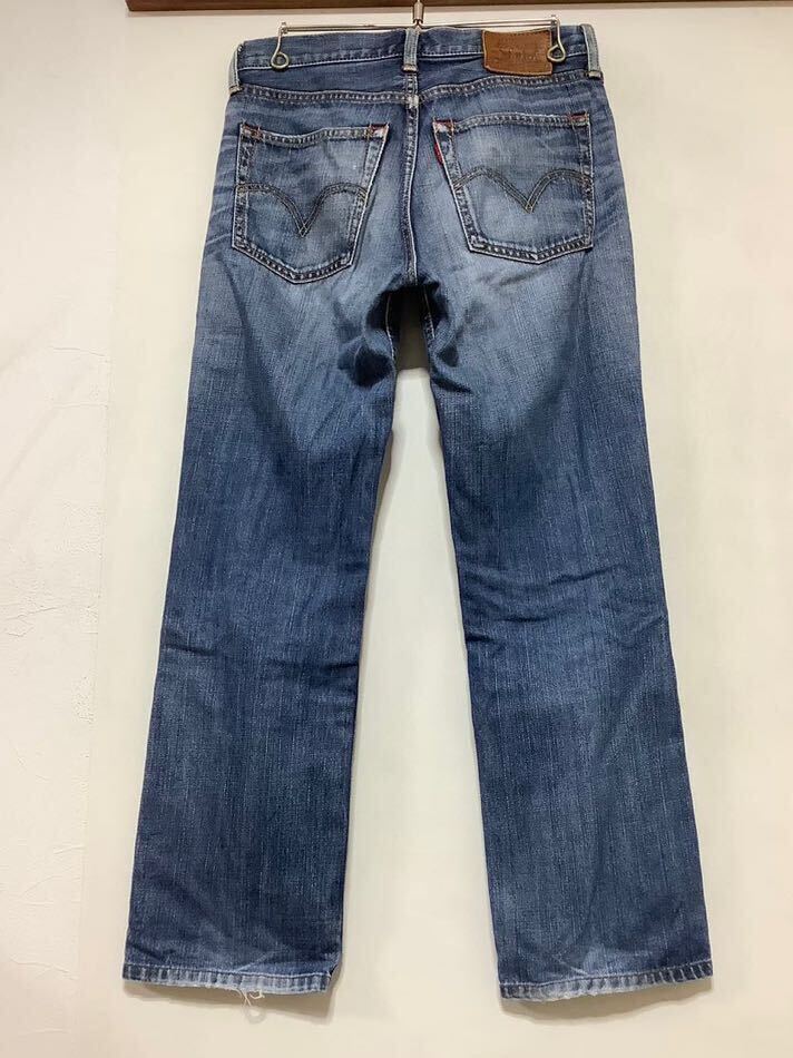 D-1266 Levi's リーバイス 702 デニムパンツ W30 ユーズド加工 ジーンズ ジーパン_画像2