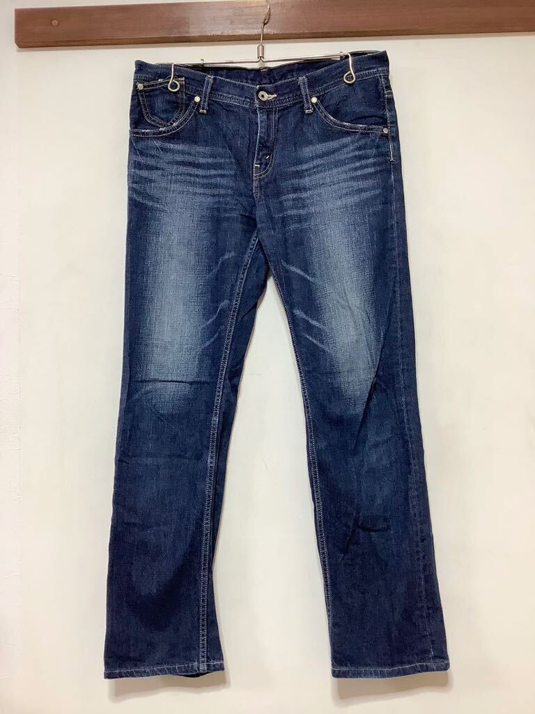 F-1232 Levi's リーバイス OW536 デニムパンツ W31 ユーズド加工 ジーンズ ジーパン レディース_画像1