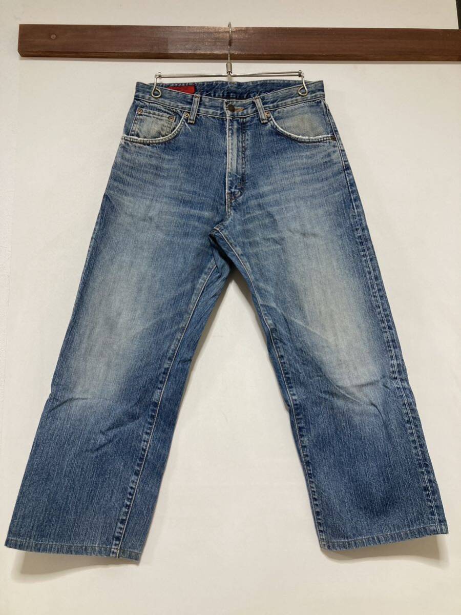 D-1243 EDWIN Edwin 503Z Denim брюки W31 б/у обработка джинсы ji- хлеб сделано в Японии 